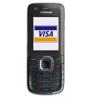 Nokia 6212 classic, Visa logo