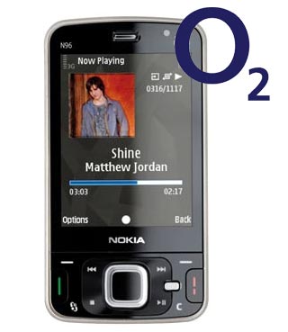 Nokia N96, O2 logo
