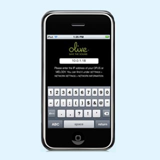 Olive iMaestro iPhone App