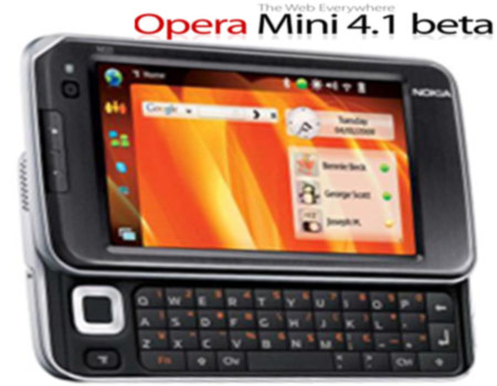 Opera Mini updated v4.1