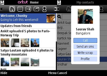 Orkut Mobile App