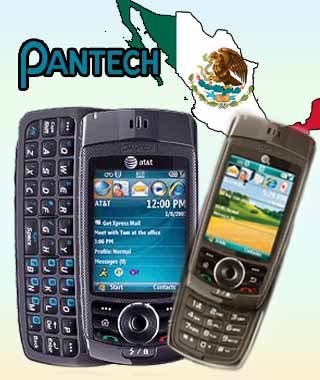 Pantech Dual Sliding Phone,Mexico