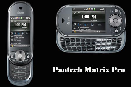 Pantech Matrix Pro phone