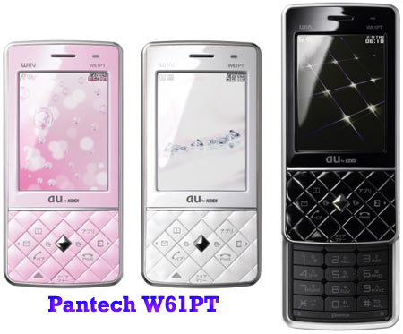 Pantech W61PT Mobile Phone