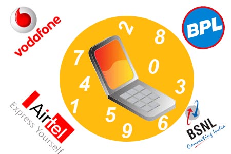 vodafone, airtel, bsnl and BPL logos