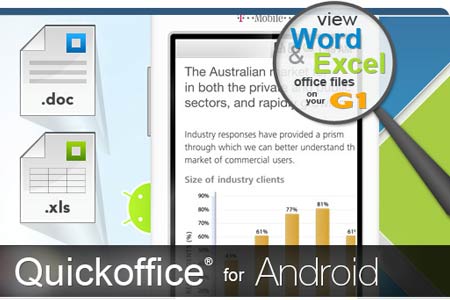 Quick Office for Android platform 