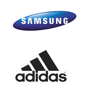 Samsung, Adidas logo