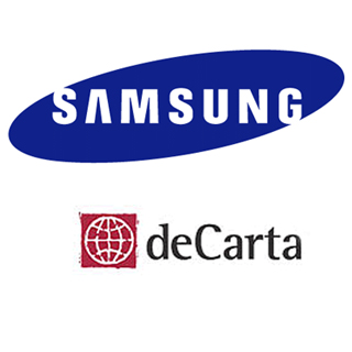 Samsung And deCarta Logo 
