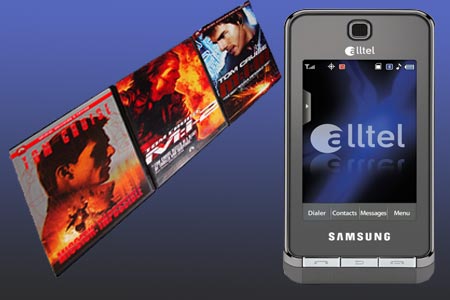 Samsung Delve phone and Mission Impossible trilogy