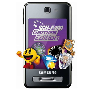 Samsung F480 Games Edition phone