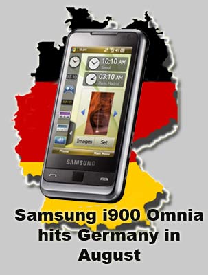 Samsung i900 Germany