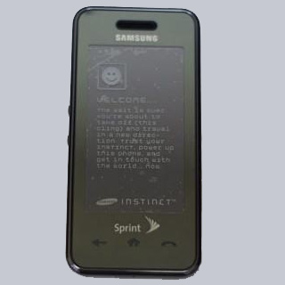 Samsung Instinct Phone