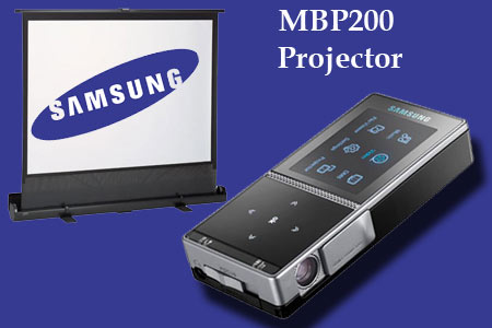 Samsung MBP200 projector for mobile phones