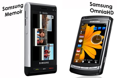 Samsung OmniaHD phone