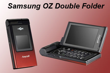 Samsung OZ Double Folder phone