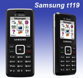 Samsung t119 phone for T-Mobile