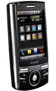 Samsung M4650 touch-screen mobile phone
