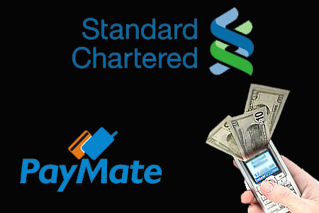 Standard Chartered Bank and PayMate logo