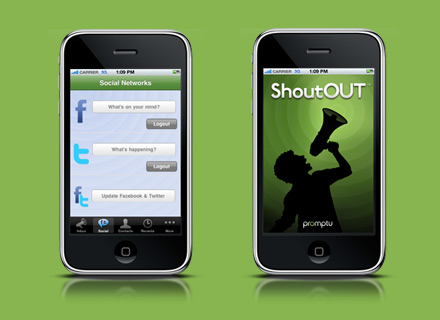 ShoutOUT App Update