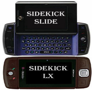 Sidekick LX and Sidekick Slide Logo