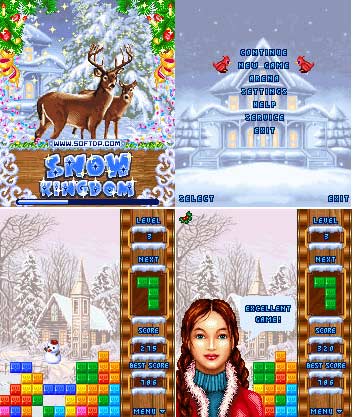 Snow Kingdom Mobile Game Screen Shots