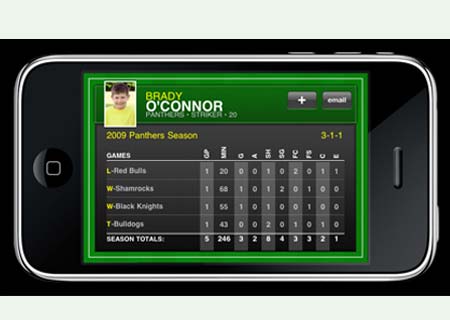 SoccerCard SKS iPhone App