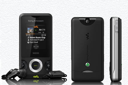 Sony Ericsson W205 Walkman Phone