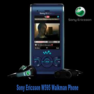 Sony Ericsson W595 Walkman mobile phone