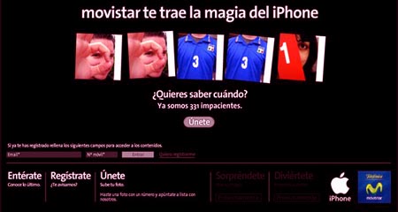 Movistar official website