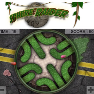 Sphere Raider Game