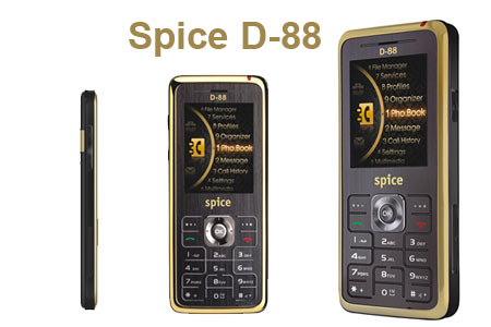 Spice D-88 mobile phone