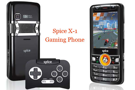 Spice X-1 Mobile Phone, Gaming Gadget