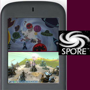 Spore Mobile Game Screen Shot 