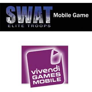 SWAT Elite Troops and Vivendi Games Mobile logo