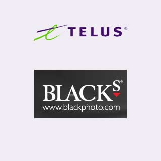 Telus Black's Logos