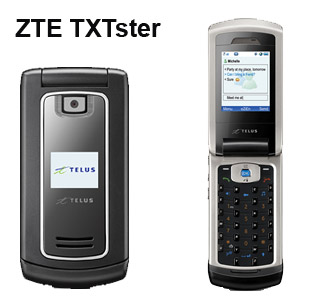 Telus ZTE TXTster phone 
