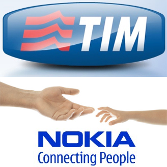 TIM and Nokia logo