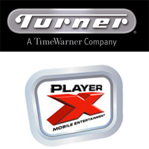 Turner Broadcasting and Player X Logo