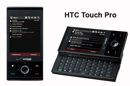 HTC Touch Pro phone