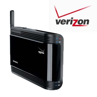 Verizon logo and Network Extender