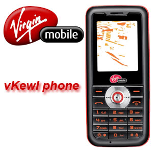 Virgin vKewl mobile phone 