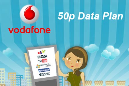 Vodafone 50p data plan