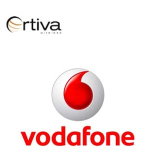 Vodafone and Ortiva logo
