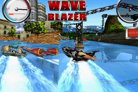 Wave Blazer mobile game