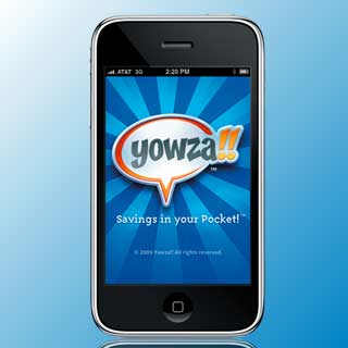 Yowza Mobile Coupon iPhone