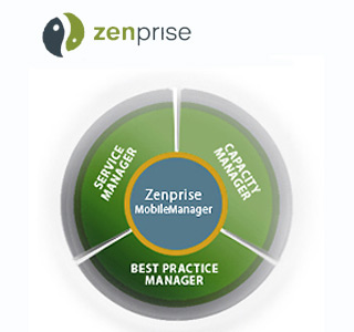 MobileManager software and Zenprise logo
