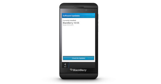 BlackBerry Z10 Update