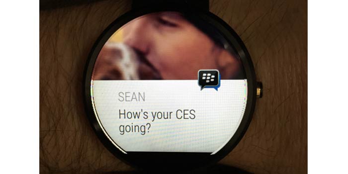 BBM on Android Wear