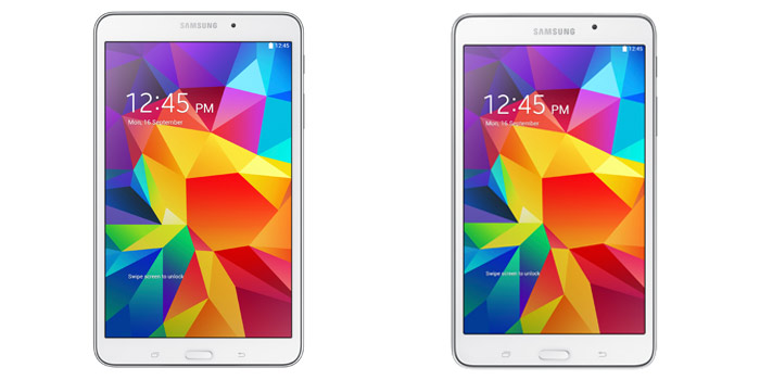 Samsung Galaxy Tab 4 7-inch and 8-inch