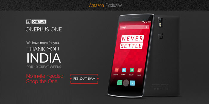 OnePlus One Open Sale